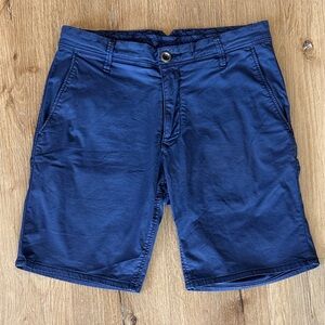 Rodd & Gunn Navy Flat Front Shorts